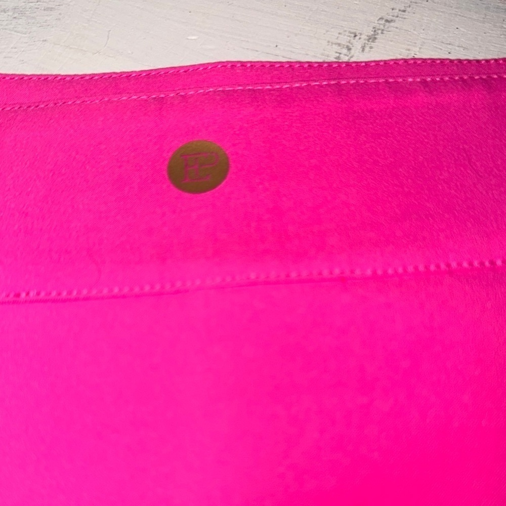 Pink Trumpet Petal  Golf Mini Skort with Ruffled Hem- Microtwill - Picture 5 of 7